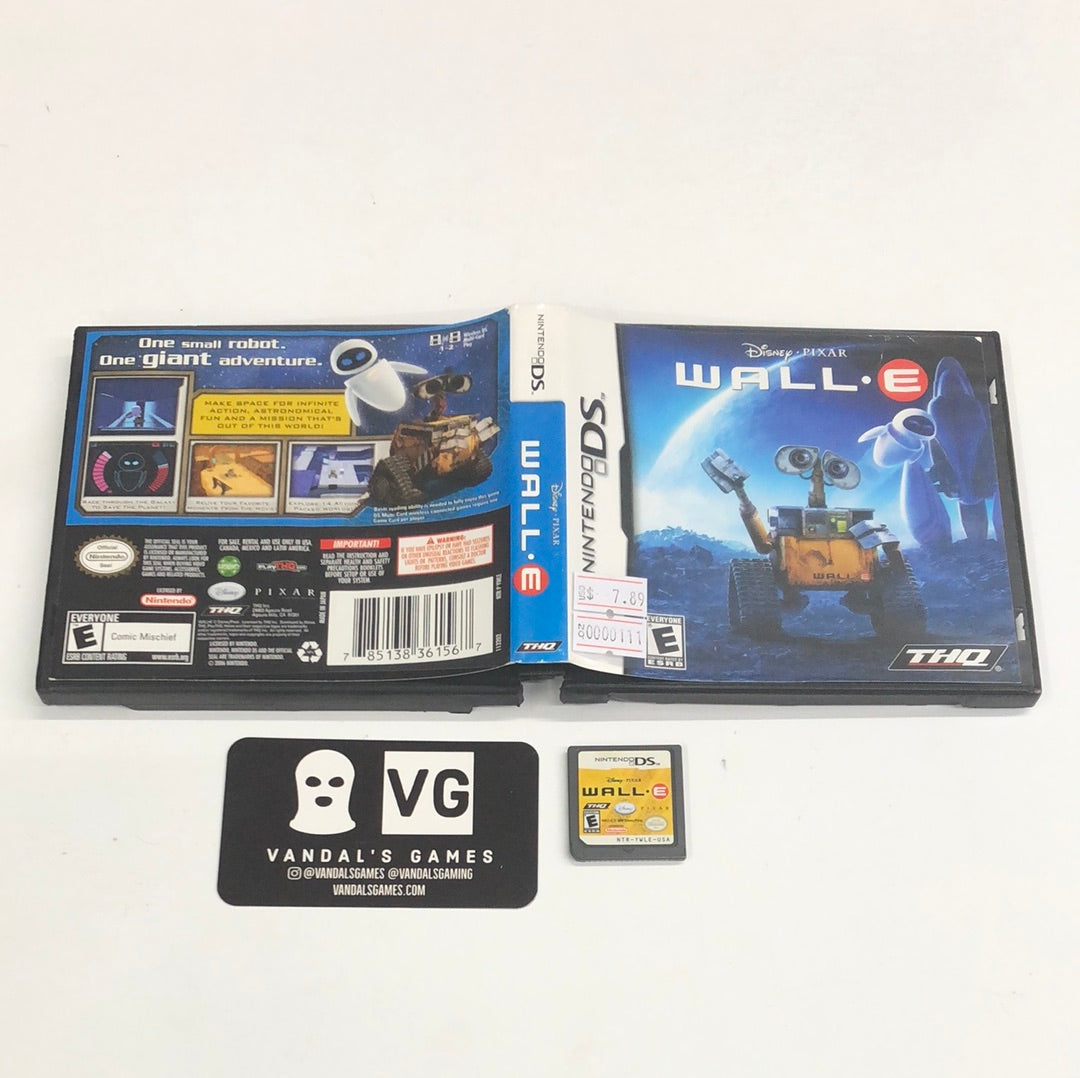 Ds - Walle Disney Pixar Nintendo Ds W/ Case #111