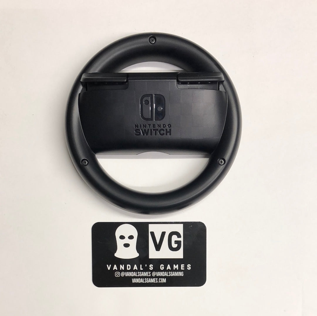 Switch - Joy-Con Steering Wheel for Mario Kart Racing Games Nintendo Black #111