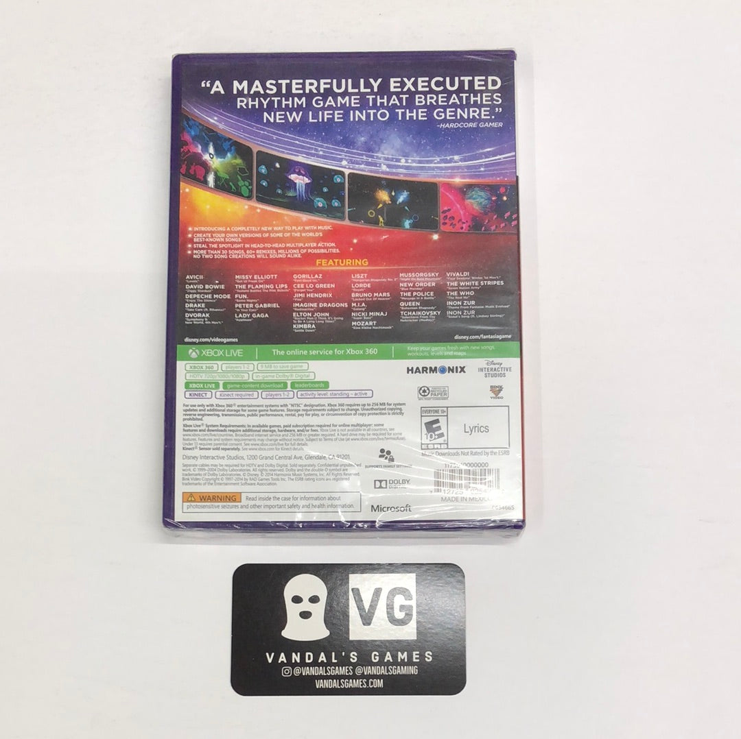 Xbox 360 - Disney Fantasia Music Evolved Microsoft Xbox 360 Brand New #111