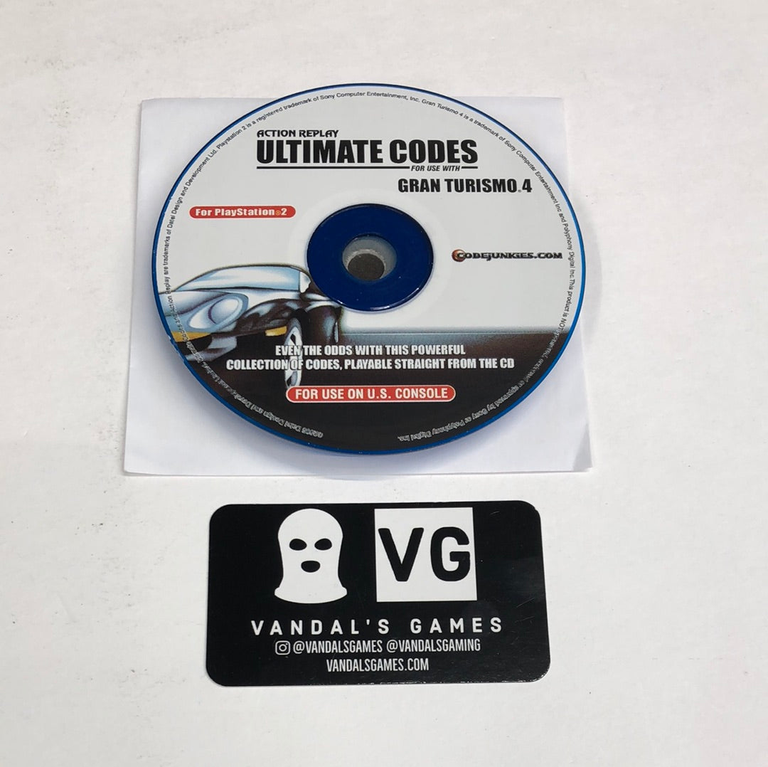 Ps2 - Action Replay Ultiamte Codes For Gran Turismo 4 Sony PlayStation –  vandalsgaming