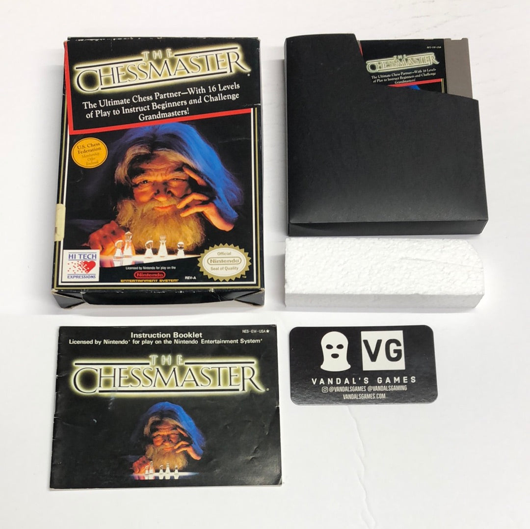 Nes - The Chessmaster Nintendo Complete #1981 – vandalsgaming