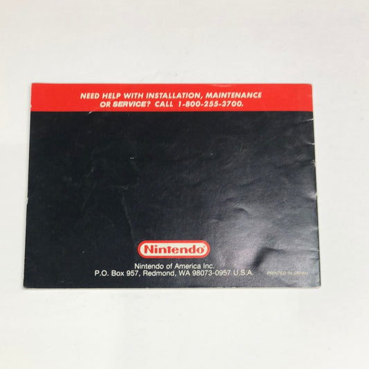 GB - Super Mario Land Nintendo Gameboy Booklet Manual Only NO GAME #1992