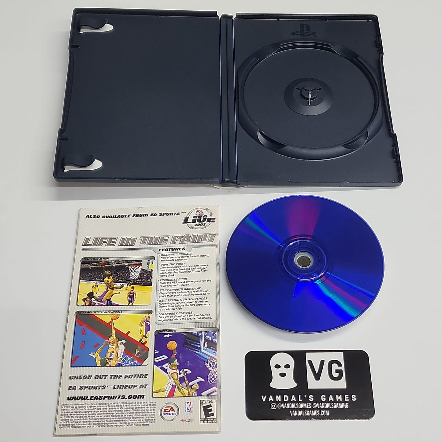 Ps2 - NCAA March Madness 2002 Sun Faded Sony PlayStation 2 Complete #1465