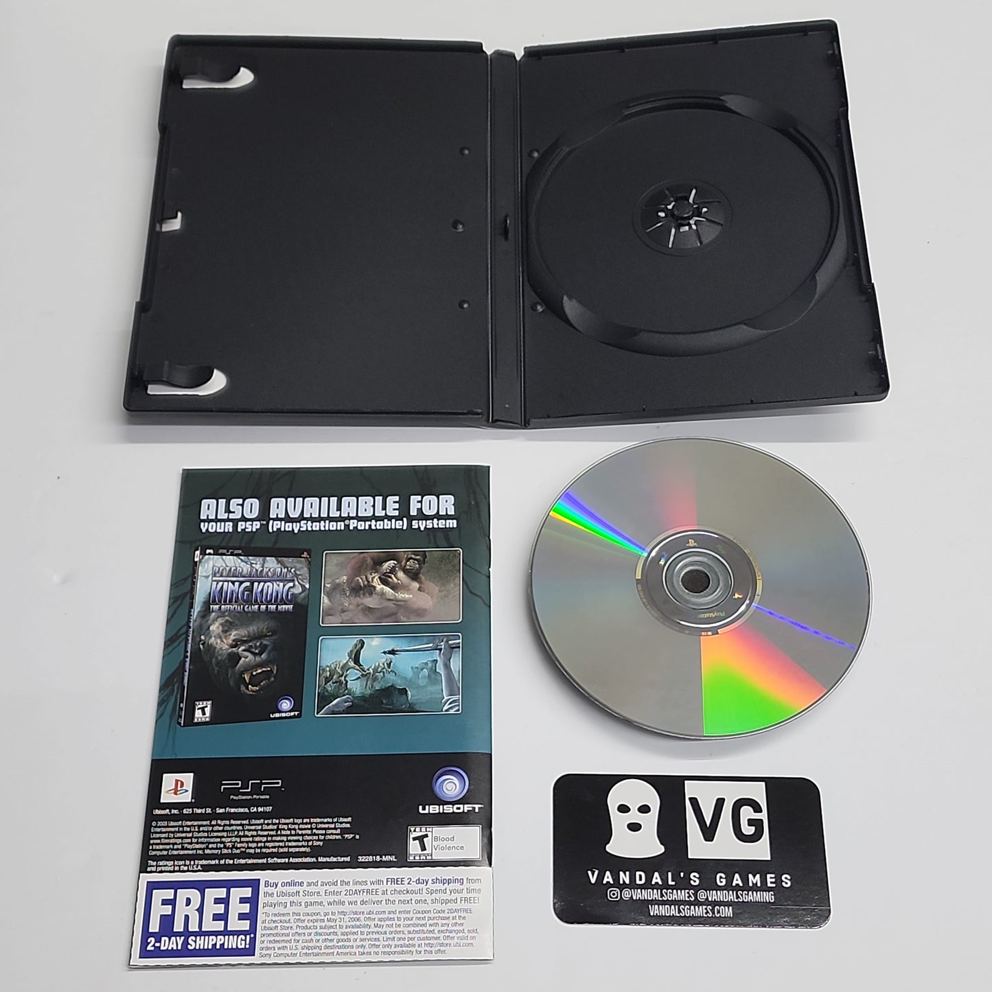 Ps2 - Peter Jackson's King Kong Sony PlayStation 2 Complete #111