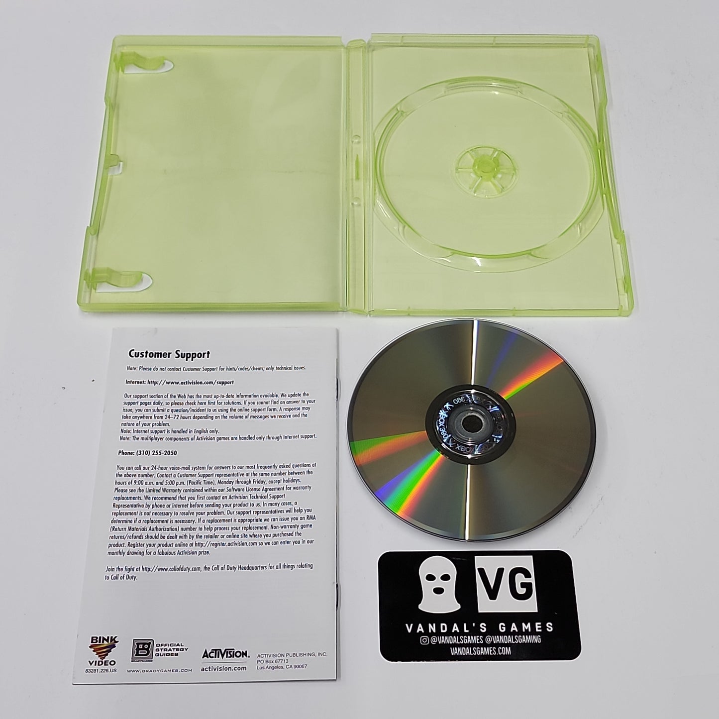 Xbox 360 - Call of Duty World at War Platinum Hits Microsoft Complete #111