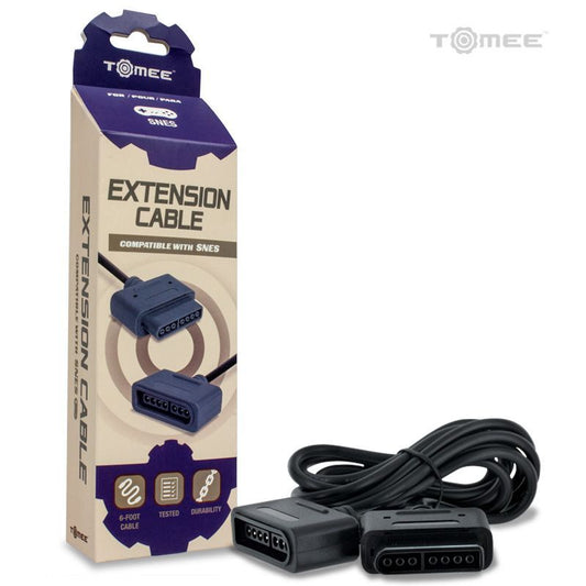 Snes - Tomee 6 Foot Controller Extension Cable - Brand New
