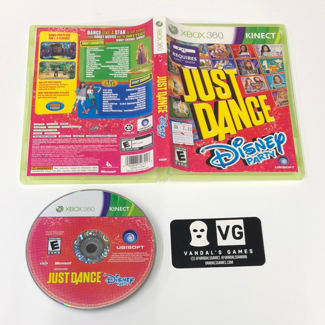 Just Dance Disney Party Microsoft Xbox 360 Kinect Game FREE P&P