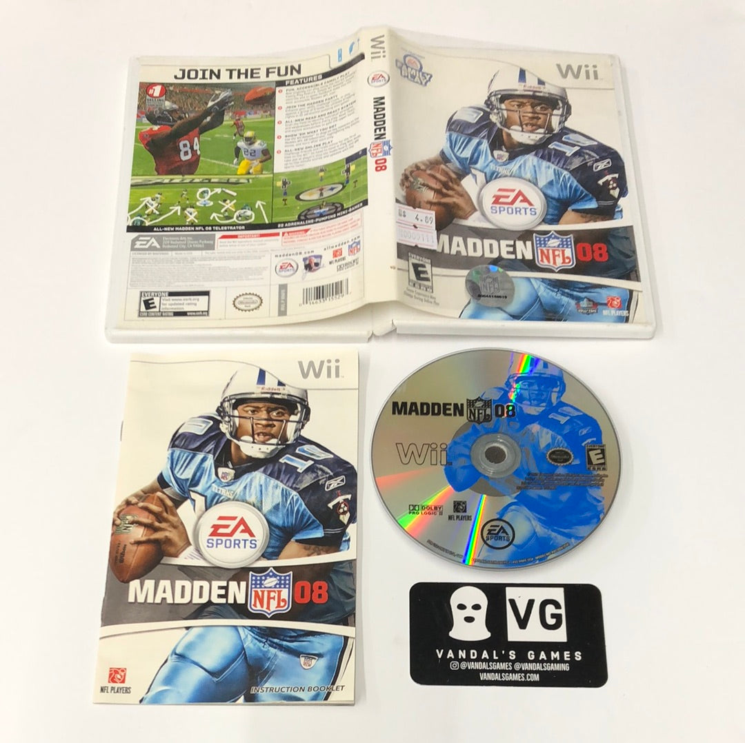 Nintendo Madden NFL 08 - Wii