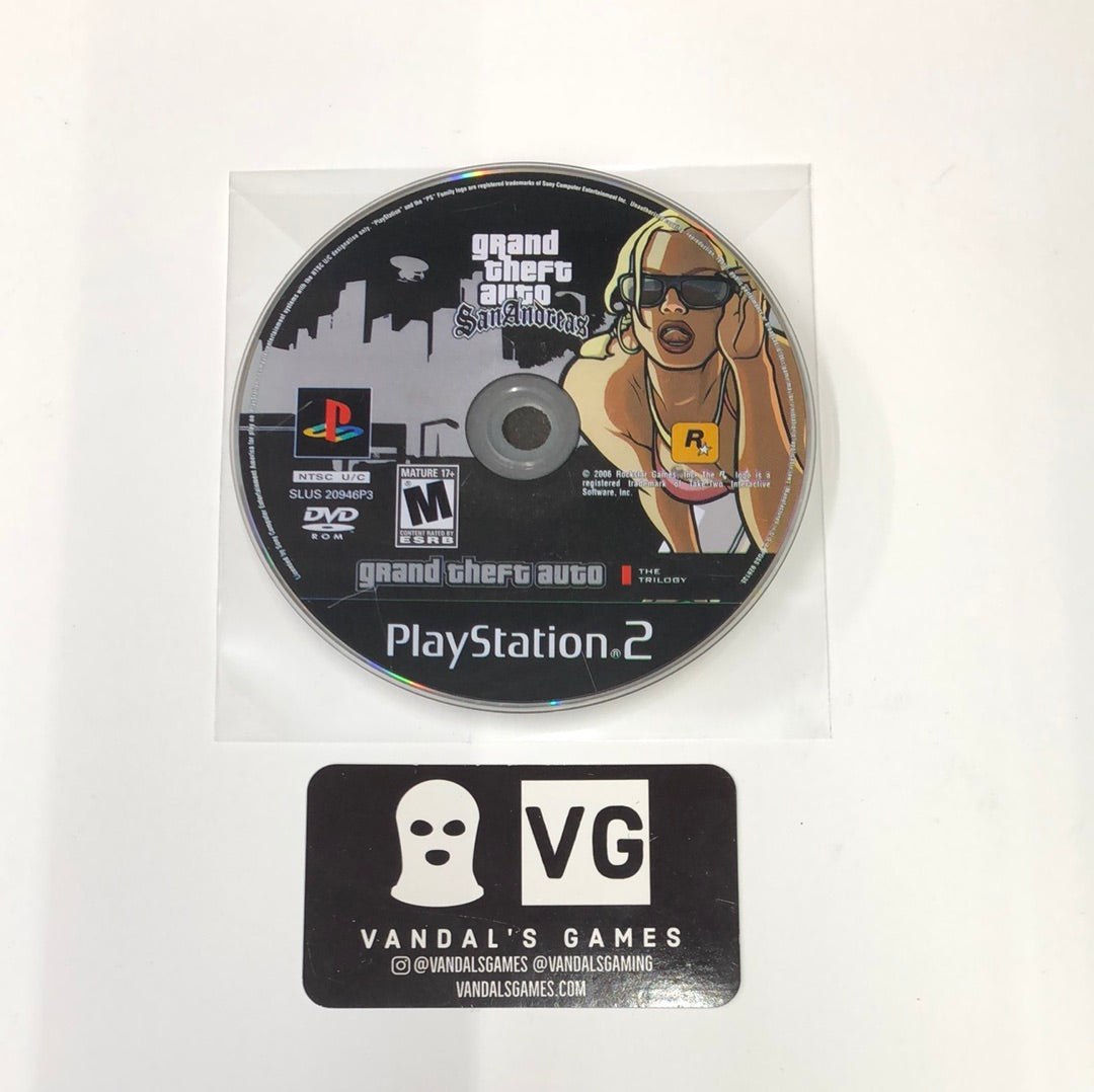Buy Grand Theft Auto: San Andreas PS2 CD! Cheap game price
