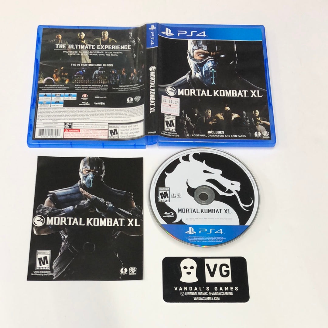 Playstation 4 - Mortal Kombat XL  Retrograde Gaming and Collectibles