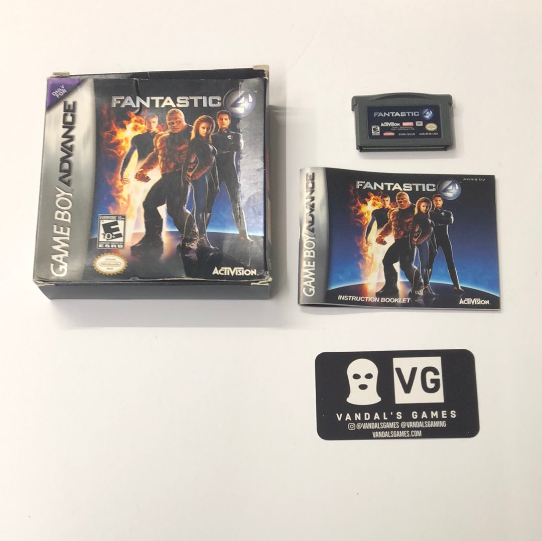 GBA - Fantastic 4 Nintendo Gameboy Advance Complete #1425 – vandalsgaming