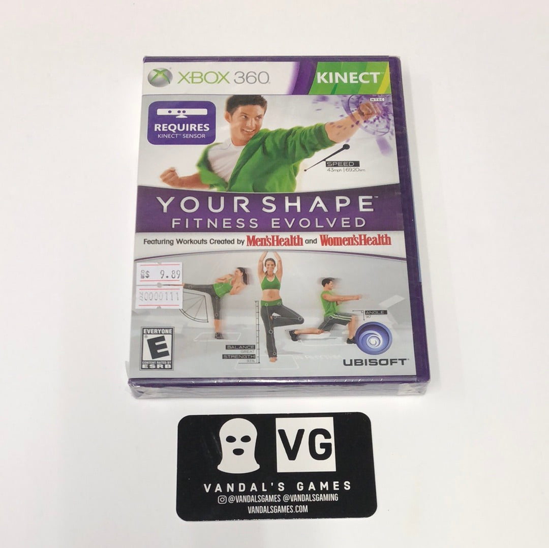 Xbox 360 - Your Shape Fitness Evolved Microsoft Xbox 360 Brand New
