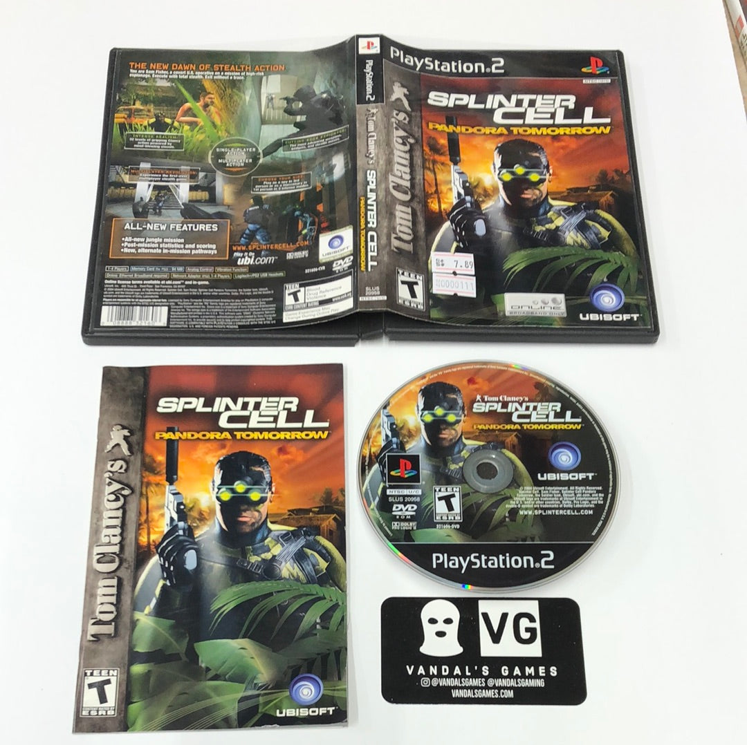 Tom Clancy's Splinter Cell: Pandora Tomorrow, PS2