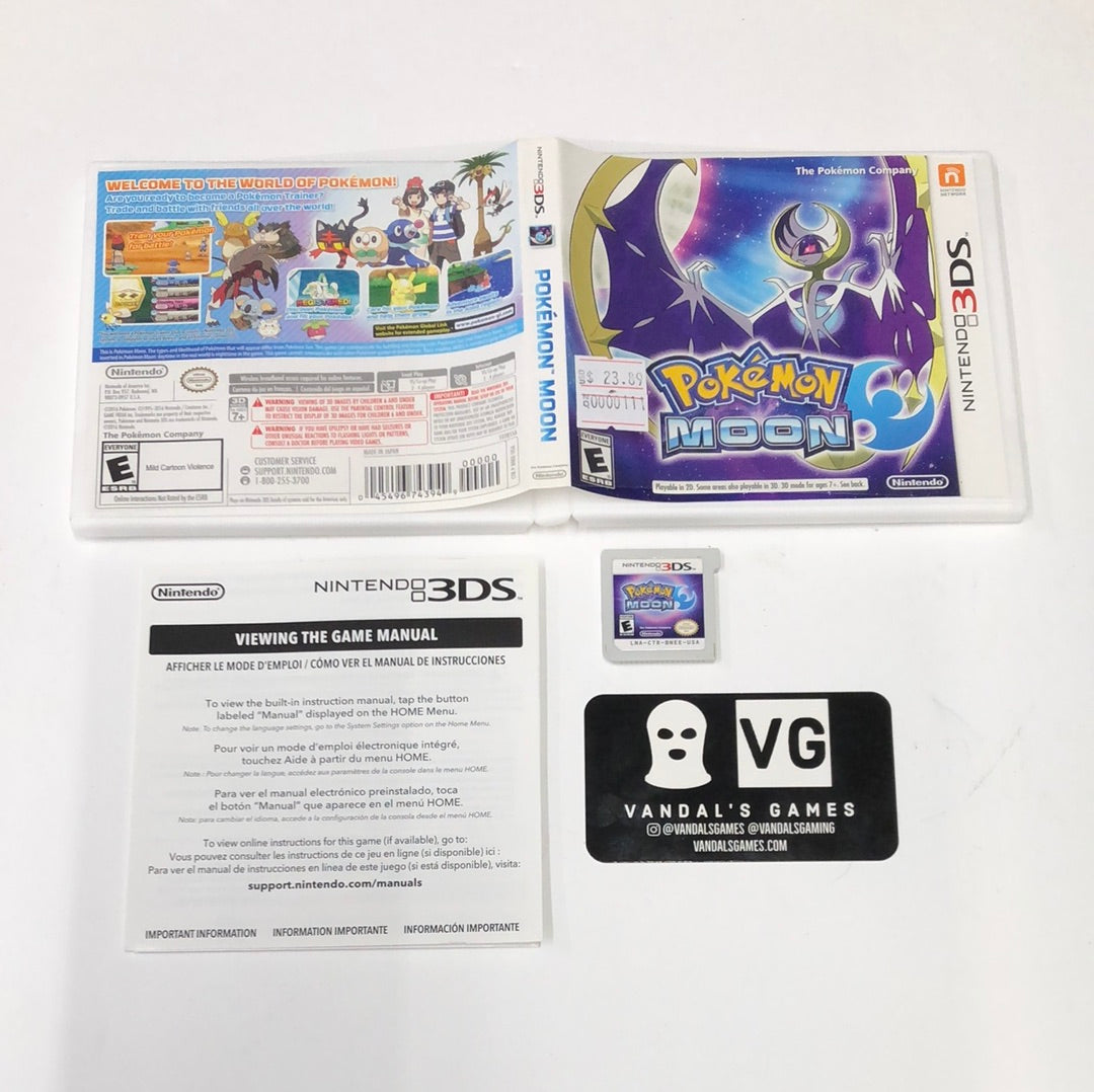 3ds - Pokemon Moon Nintendo 3ds Complete #111 – vandalsgaming