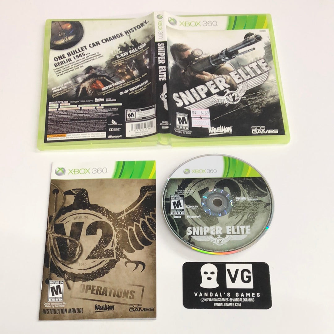 telescopio maldición resbalón Xbox 360 - Sniper Elite V2 Microsoft Xbox 360 Complete #111 – vandalsgaming
