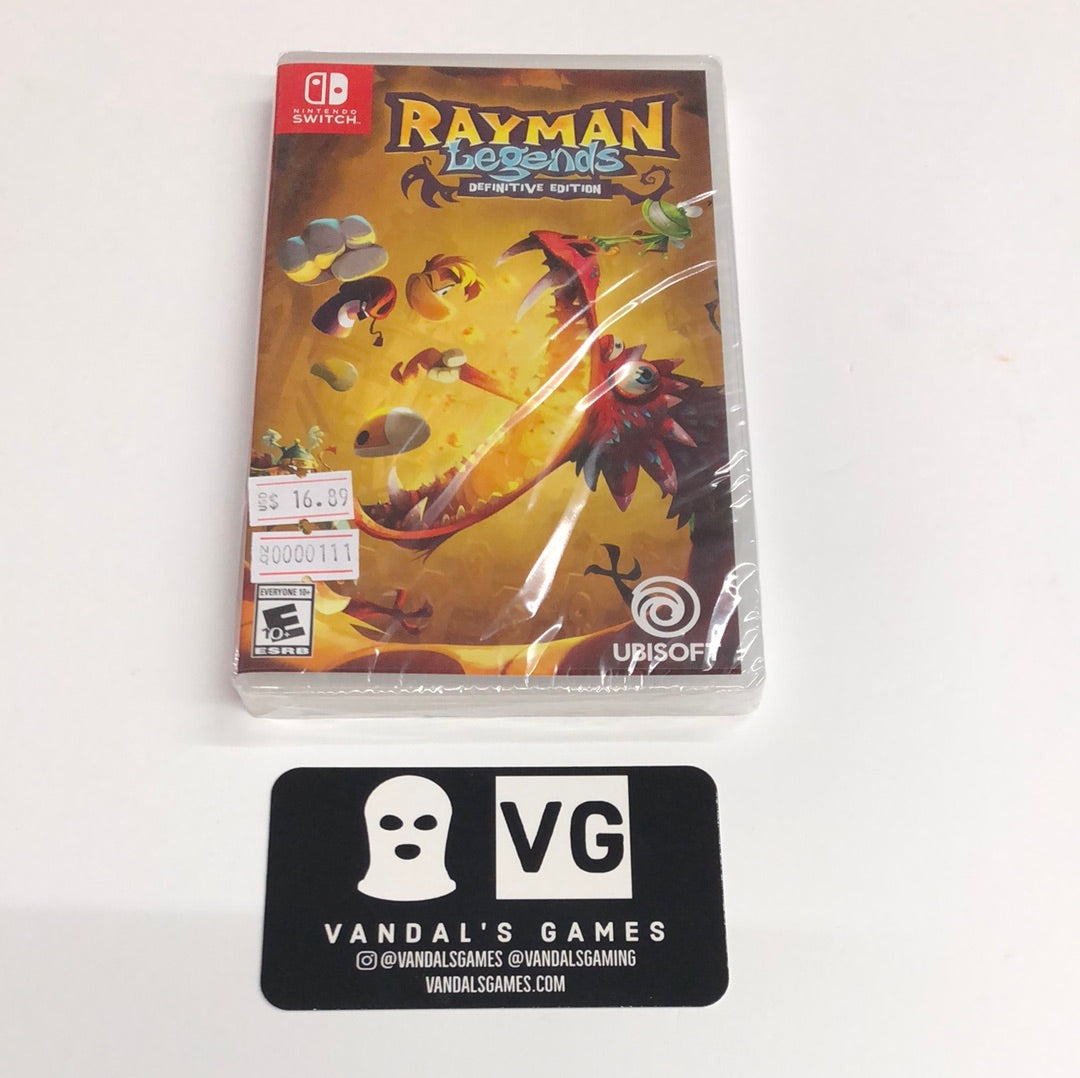 Switch - Rayman Legends Definitive Edition Nintendo Switch Brand New # –  vandalsgaming