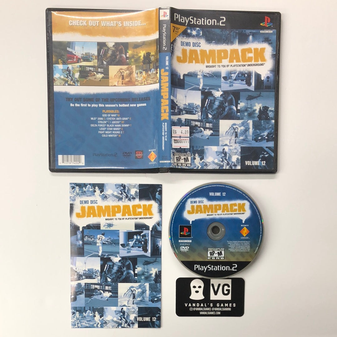 Jampack Volume 15 RP-M Demo Disc Play Station 2 Video Game disc PS2 NTSC  Used 711719756521 on eBid United States