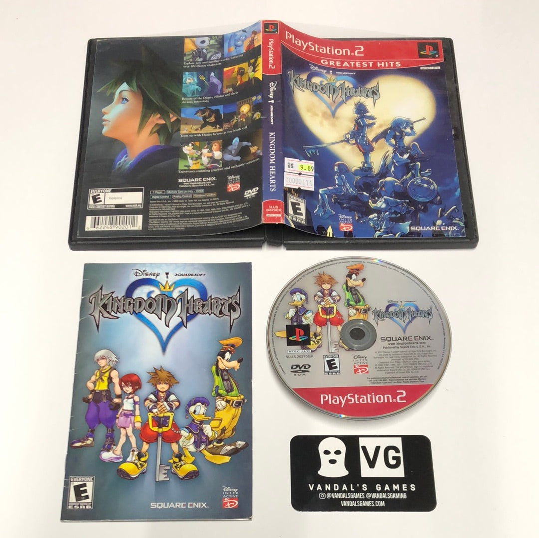 Ps2 - Kingdom Hearts Greatest Hits Sony PlayStation 2 Complete #111