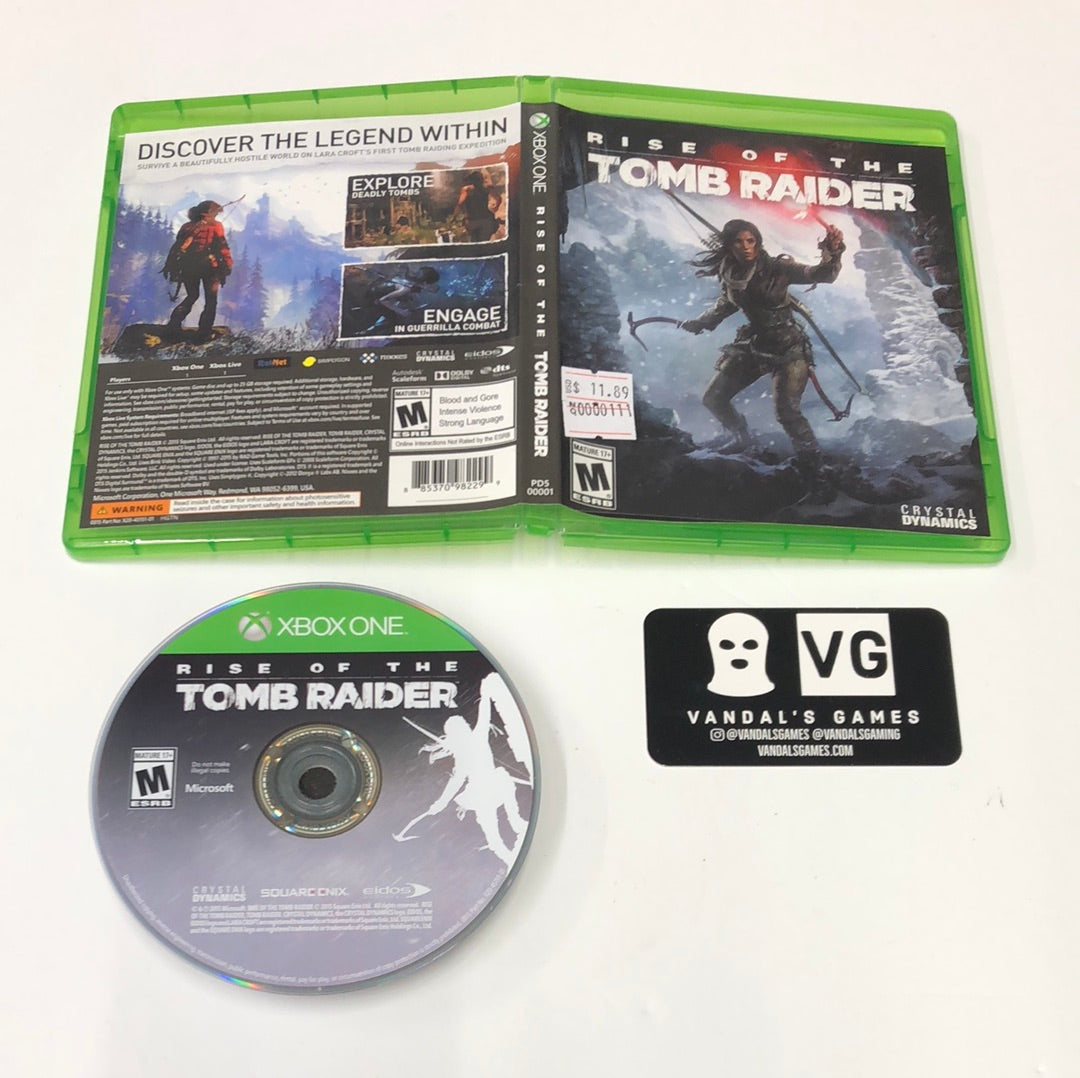 Xbox One - Rise of the Tomb Raider Microsoft Xbox One W/ Case #111 –  vandalsgaming