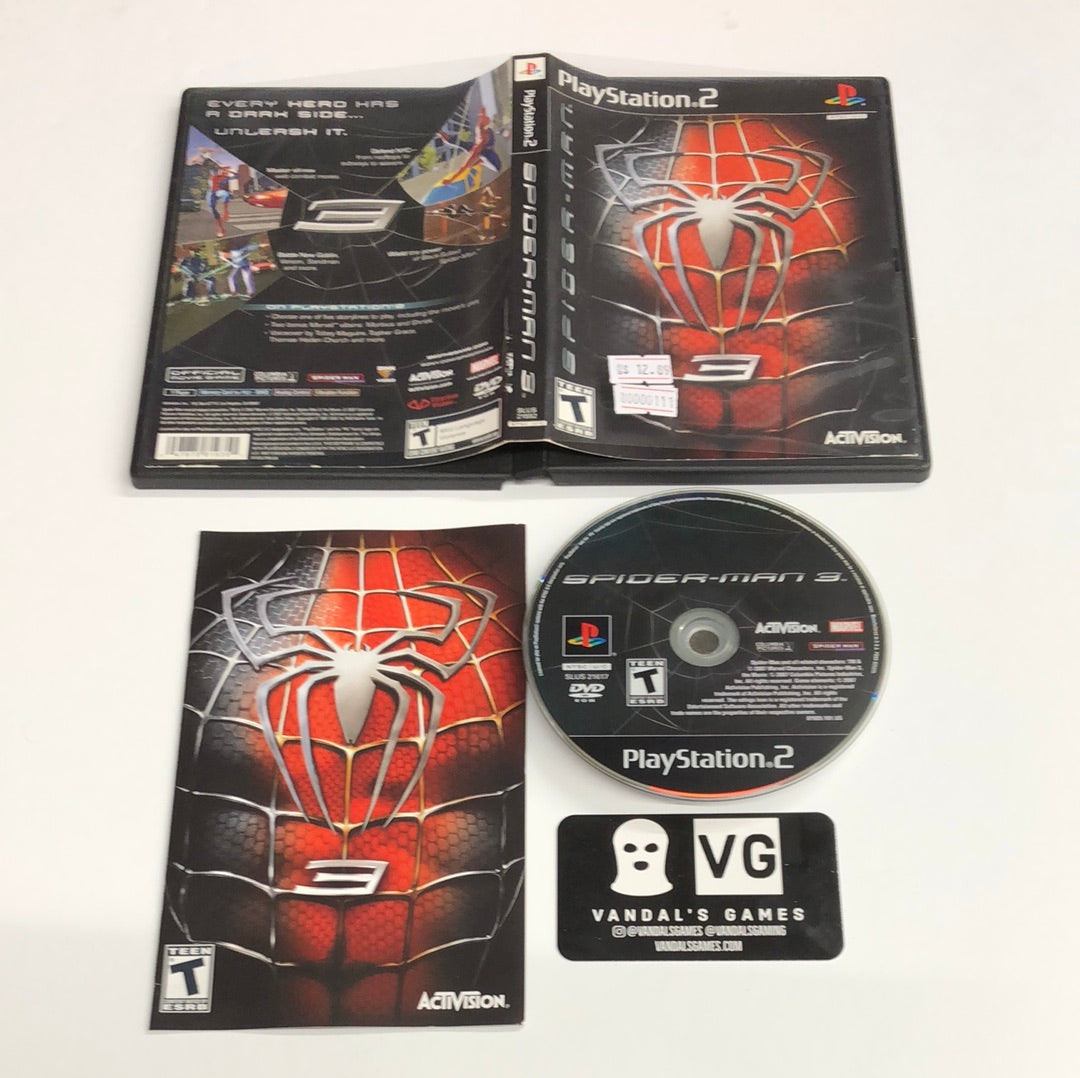 Ps2 - Spider-man 3 Sony PlayStation 2 Complete #111 – vandalsgaming