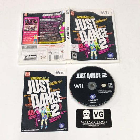 Wii - Just Dance 2 Nintendo Wii Complete #111