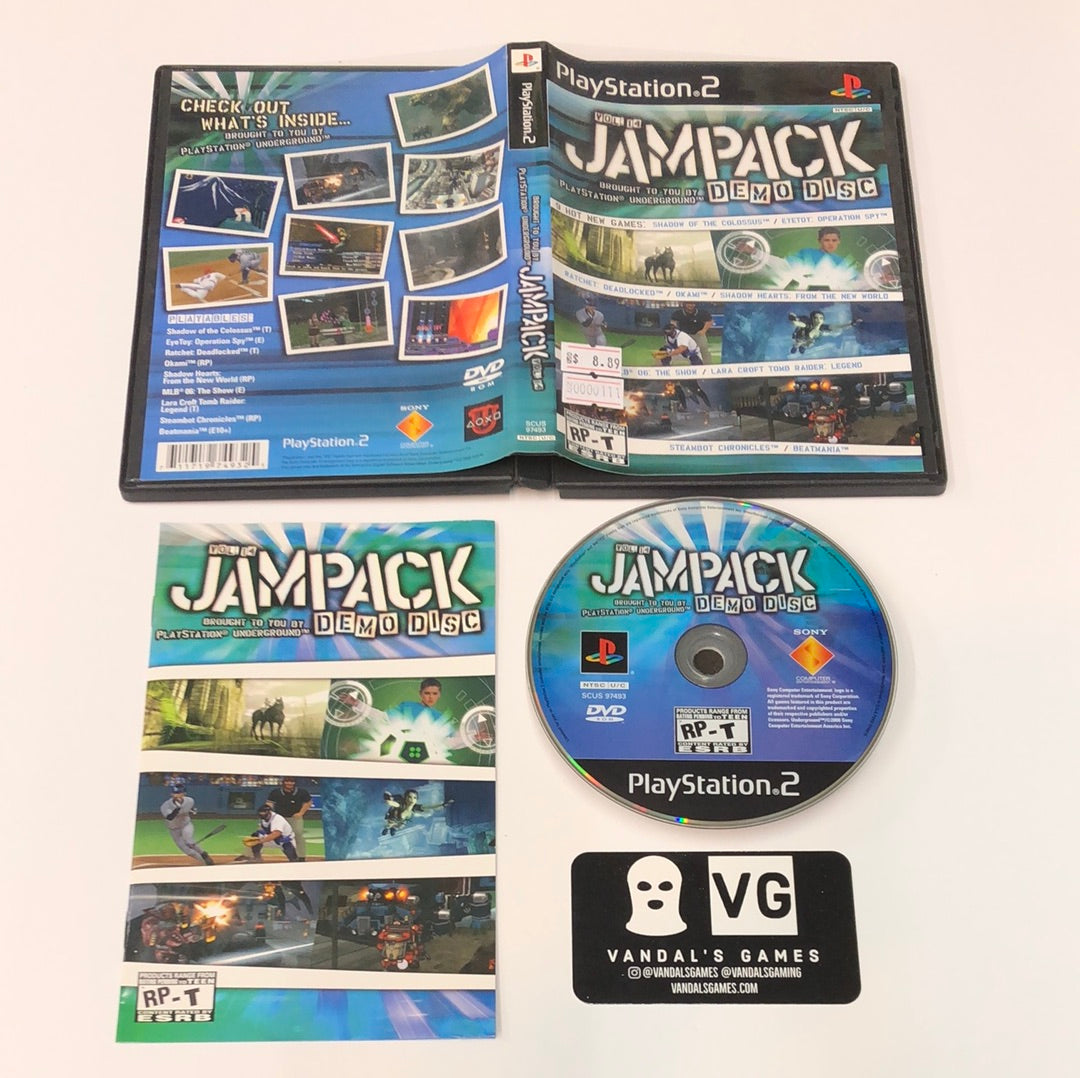 Jampack Volume 15 RP-M Demo Disc Play Station 2 Video Game disc PS2 NTSC  Used 711719756521 on eBid United States