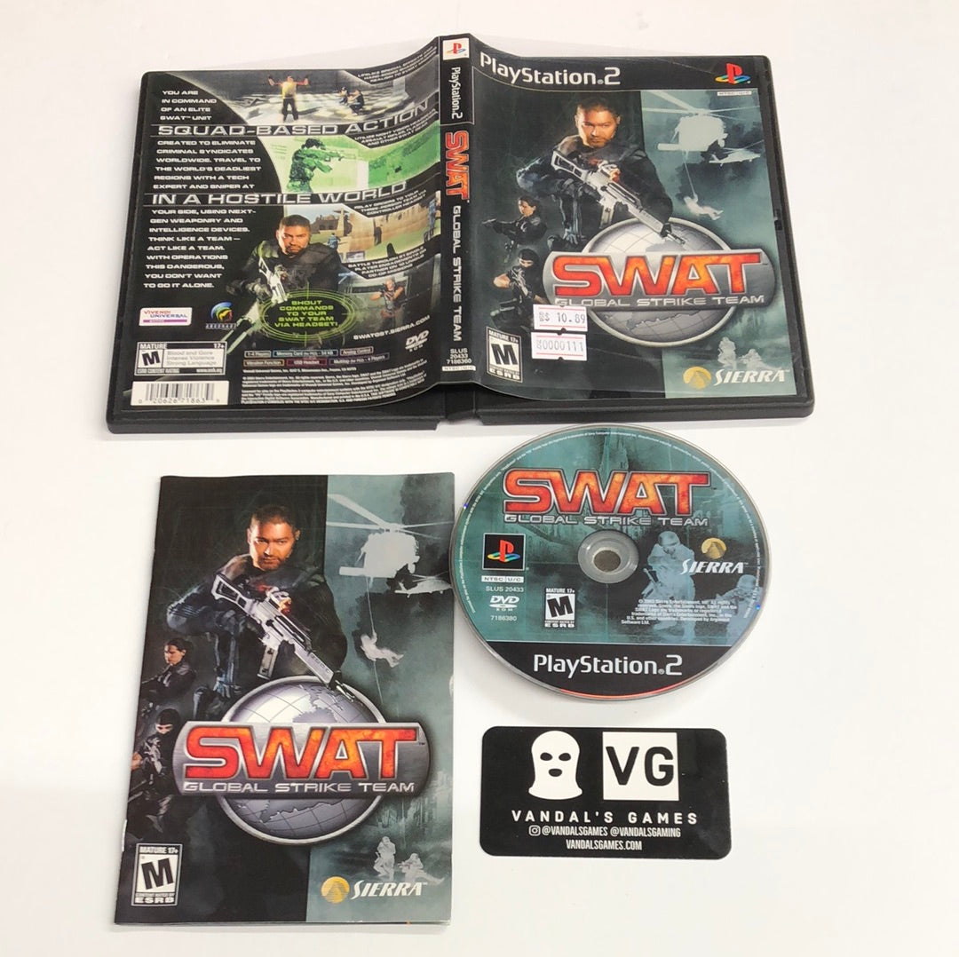 Ps2 - SWAT Global Strike Team Sony PlayStation 2 Complete #111 –  vandalsgaming