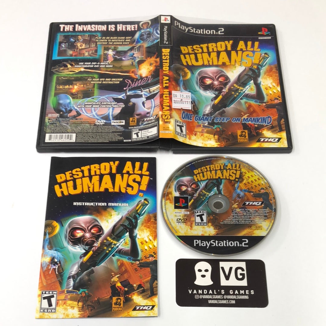 Destroy All Humans! - PlayStation 2 (PS2) Game