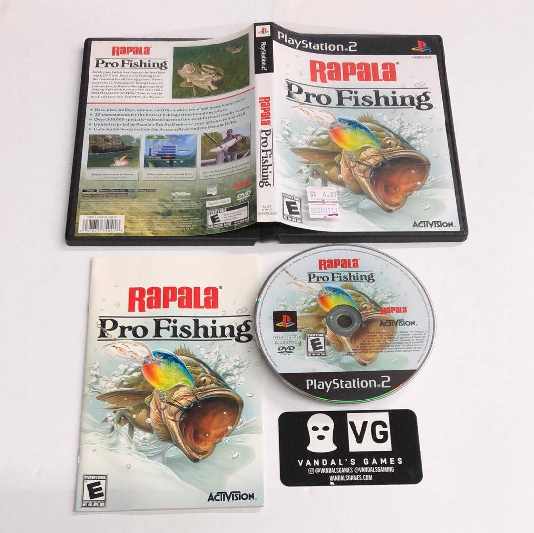 Ps2 - Rapala Pro Fishing Sony PlayStation 2 Complete #111 – vandalsgaming