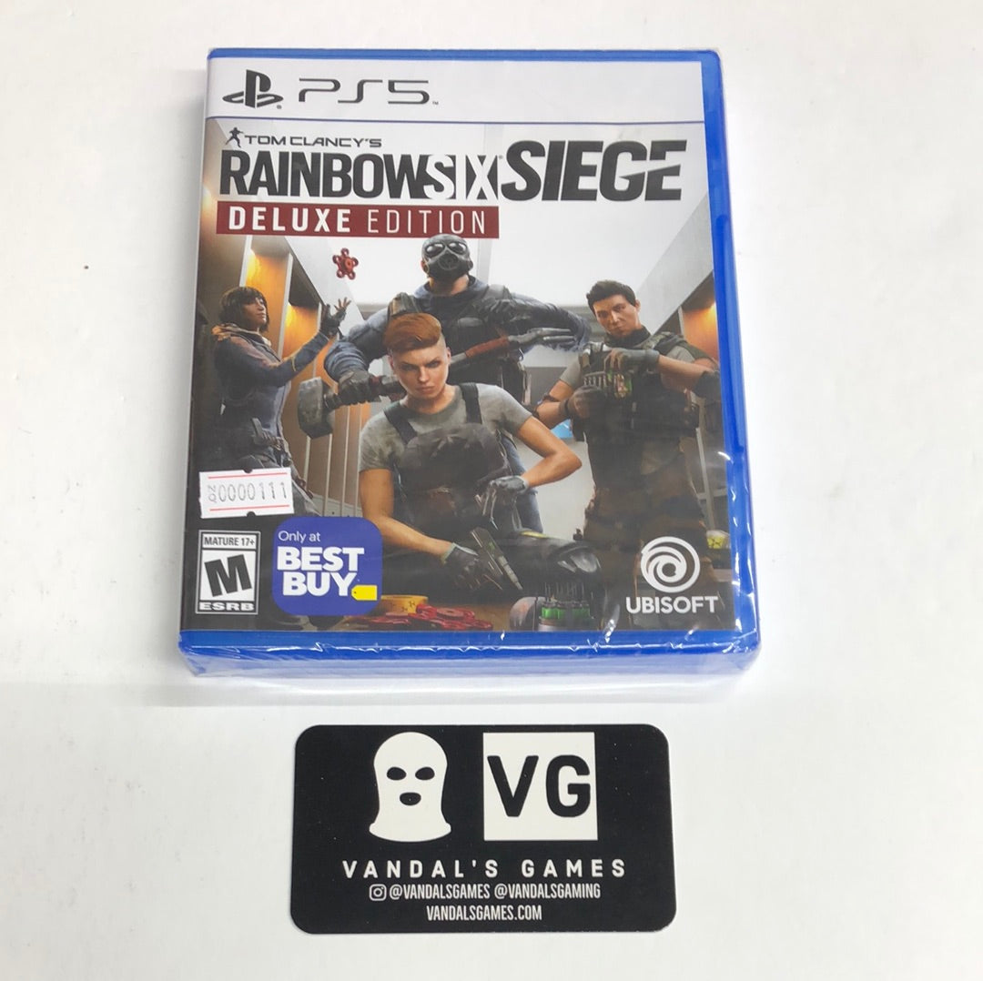 PS5 - Tom Clancy\'s Rainbow Six Siege Deluxe Edition PlayStation 5 Bran –  vandalsgaming | PS5-Spiele
