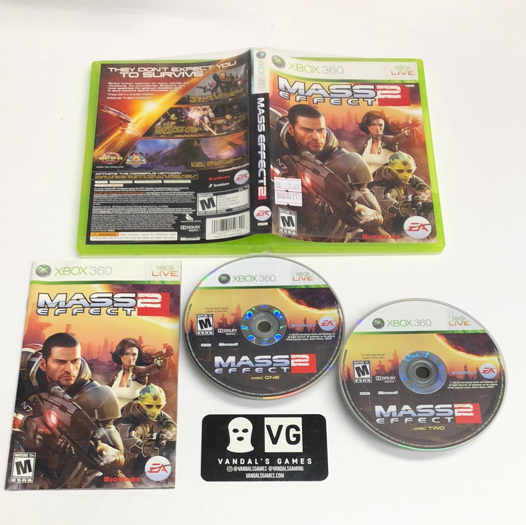 Xbox 360 - Mass Effect 2 Microsoft Xbox 360 Complete #111 – vandalsgaming