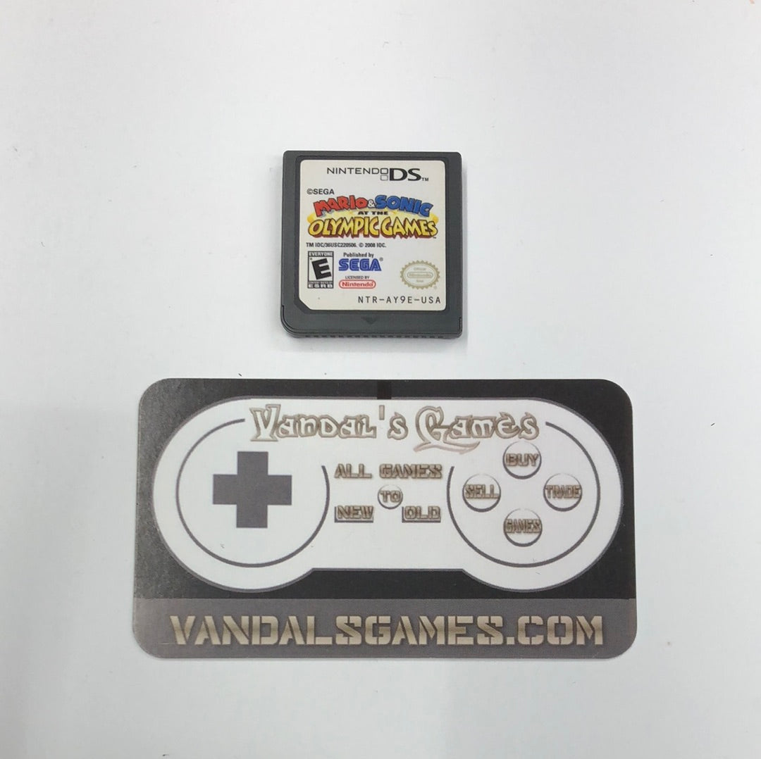 Ds - Mario & Sonic at the Olympic Games Nintendo Ds Cart Only #111 –  vandalsgaming