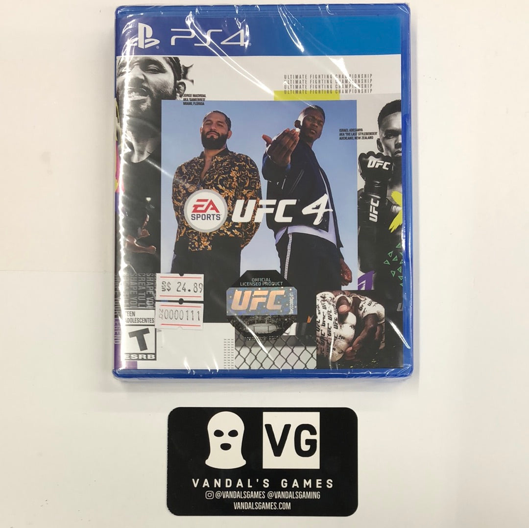 Ps4 - UFC 4 Sony PlayStation 4 Brand New #111 – vandalsgaming