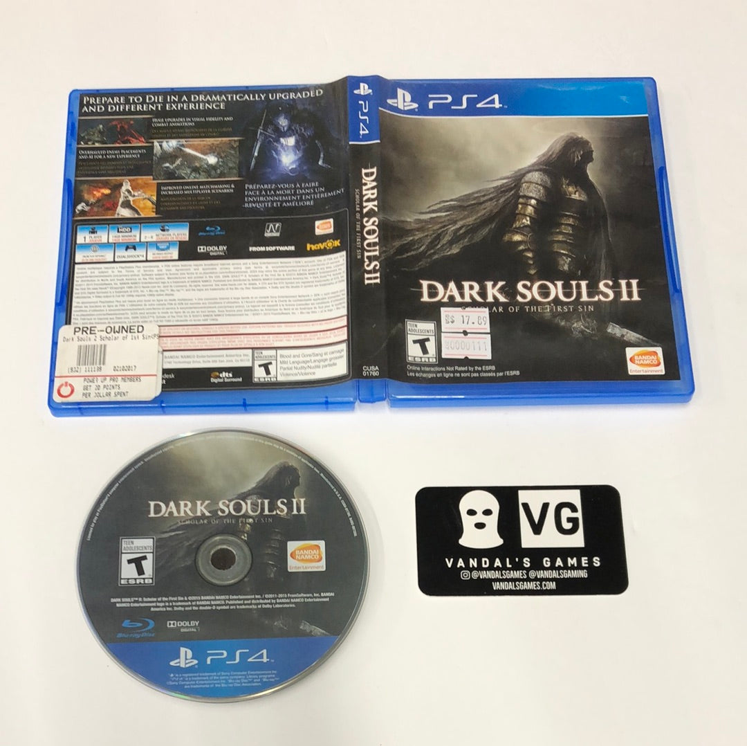 USED PS4 DARK SOULS II SCHOLAR OF THE FIRST SIN 41012 JAPAN IMPORT