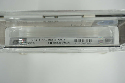 Graded - Ps1 C-12 Final Resistance Wata 8.5 B+ VGA Brand New Playstation 1