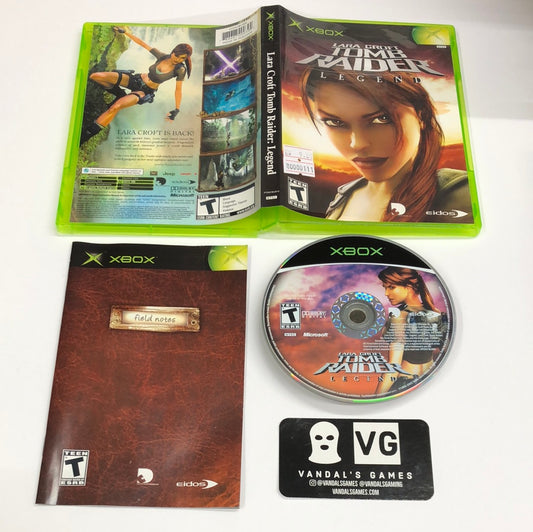 Xbox - Tomb Raider Legend Microsoft Xbox Complete #111