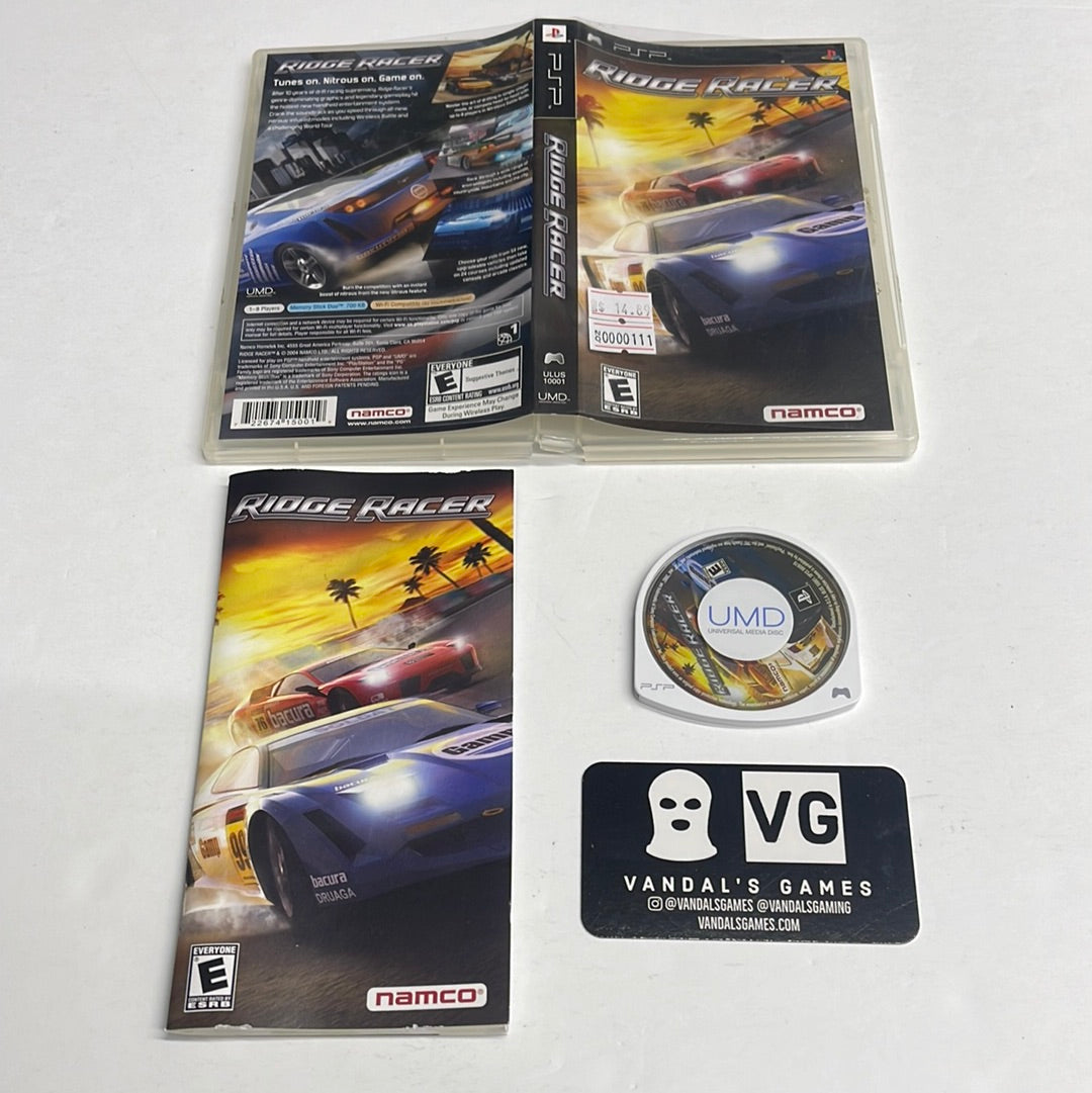 Psp - Ridge Racer Sony PlayStation Portable Complete #111
