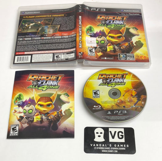 Ps3 - Ratchet and Clank All 4 One Sony PlayStation 3 Complete #111