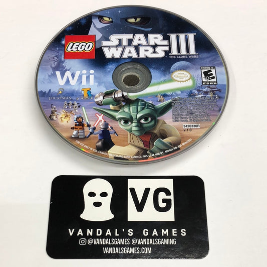 Wii - Lego Star Wars III the Clone Wars Nintendo Wii Disc Only #111