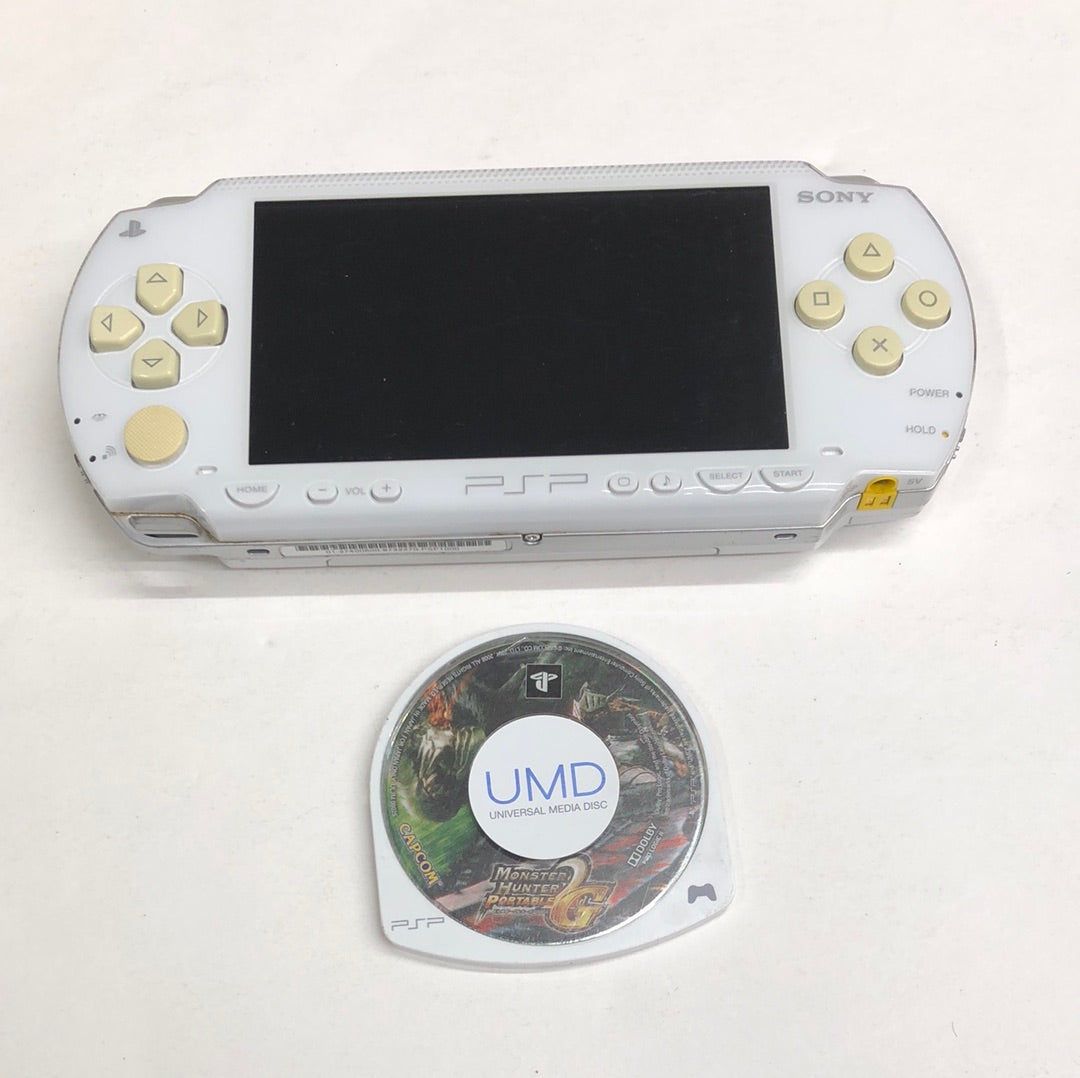 Psp - Ceramic White 1000 Console Japan PlayStation Portable 
