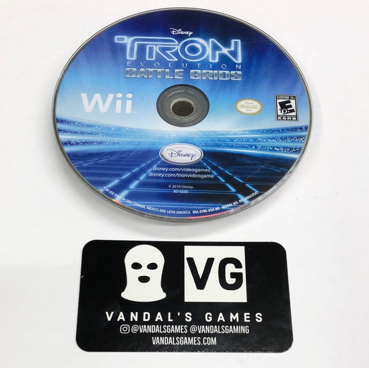 Wii - Tron Evolution Battle Grids Nintendo Wii Disc Only #111