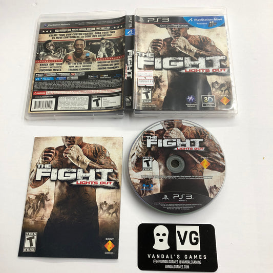 Ps3 - The Fight the Lights Out Sony PlayStation 3 Complete #111