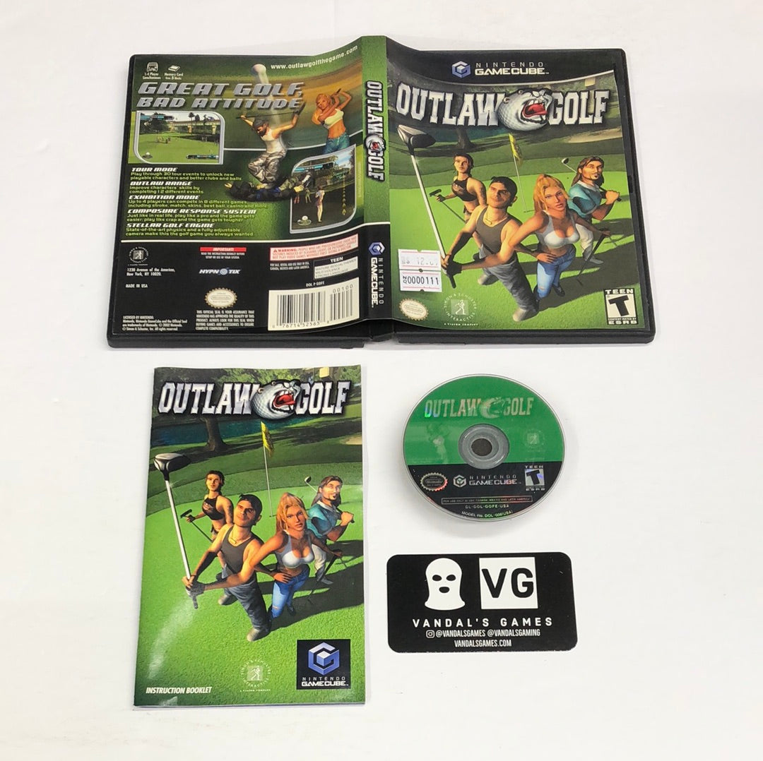 Gamecube - Outlaw Golf Nintendo Gamecube Complete #111