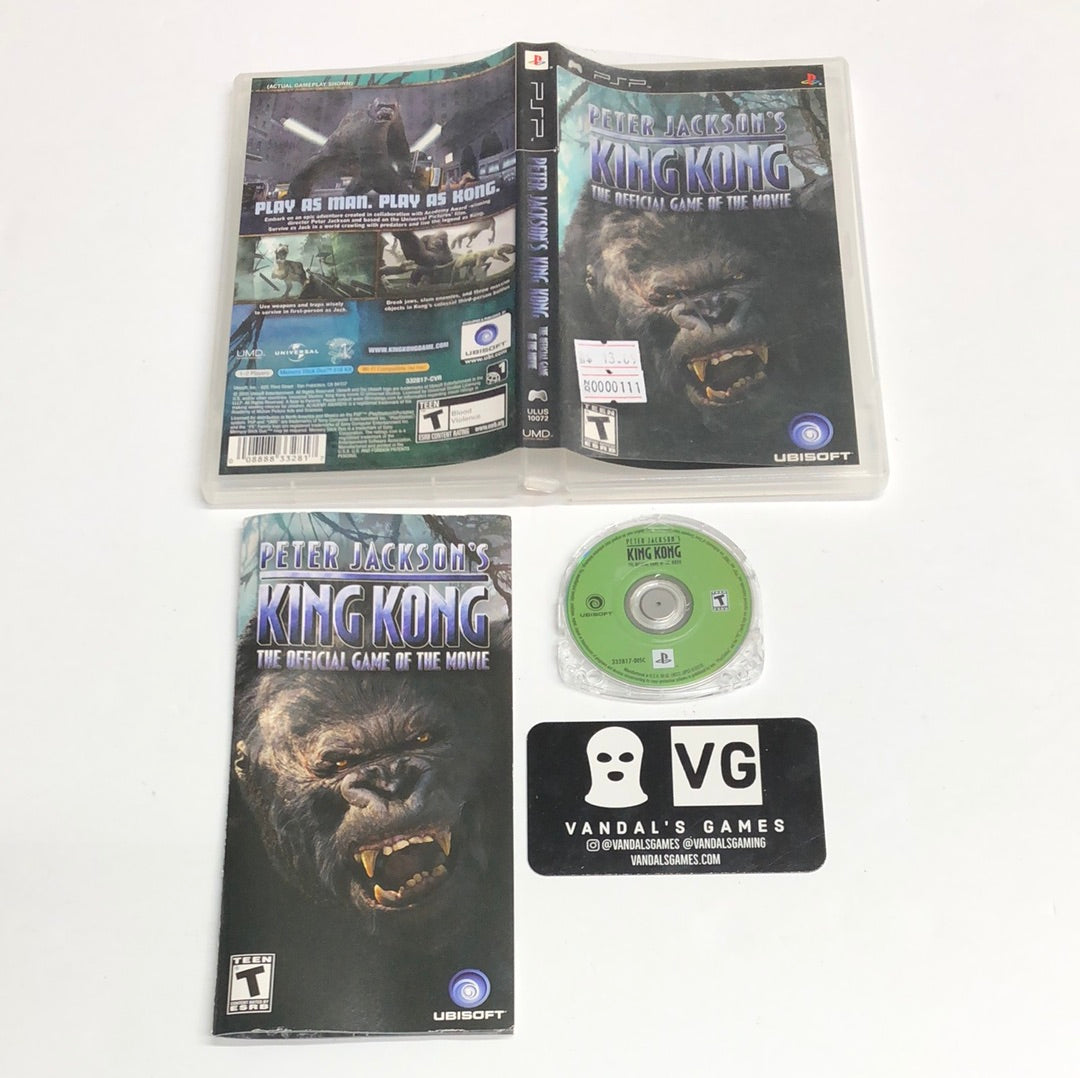 Psp - Peter Jackson's King Kong Sony PlayStation Portable Complete #111
