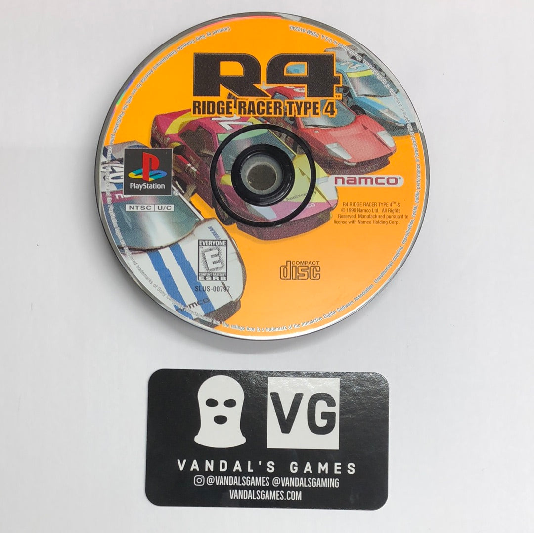 Ps1 - R4 Ridge Racer Type 4 Sony PlayStation 1 Disc Only #111