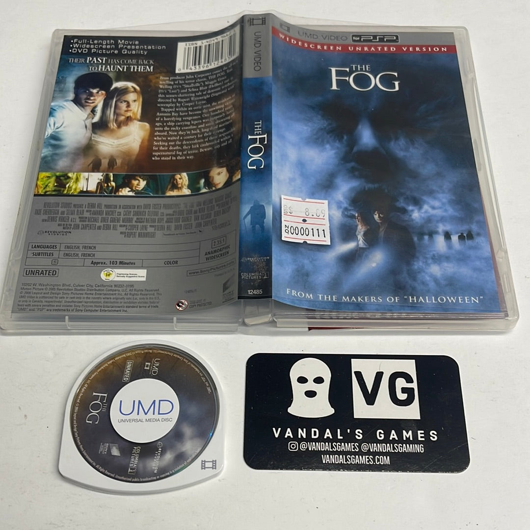 Psp Video - The Fog Sony PlayStation Portable UMD W/ Case #111