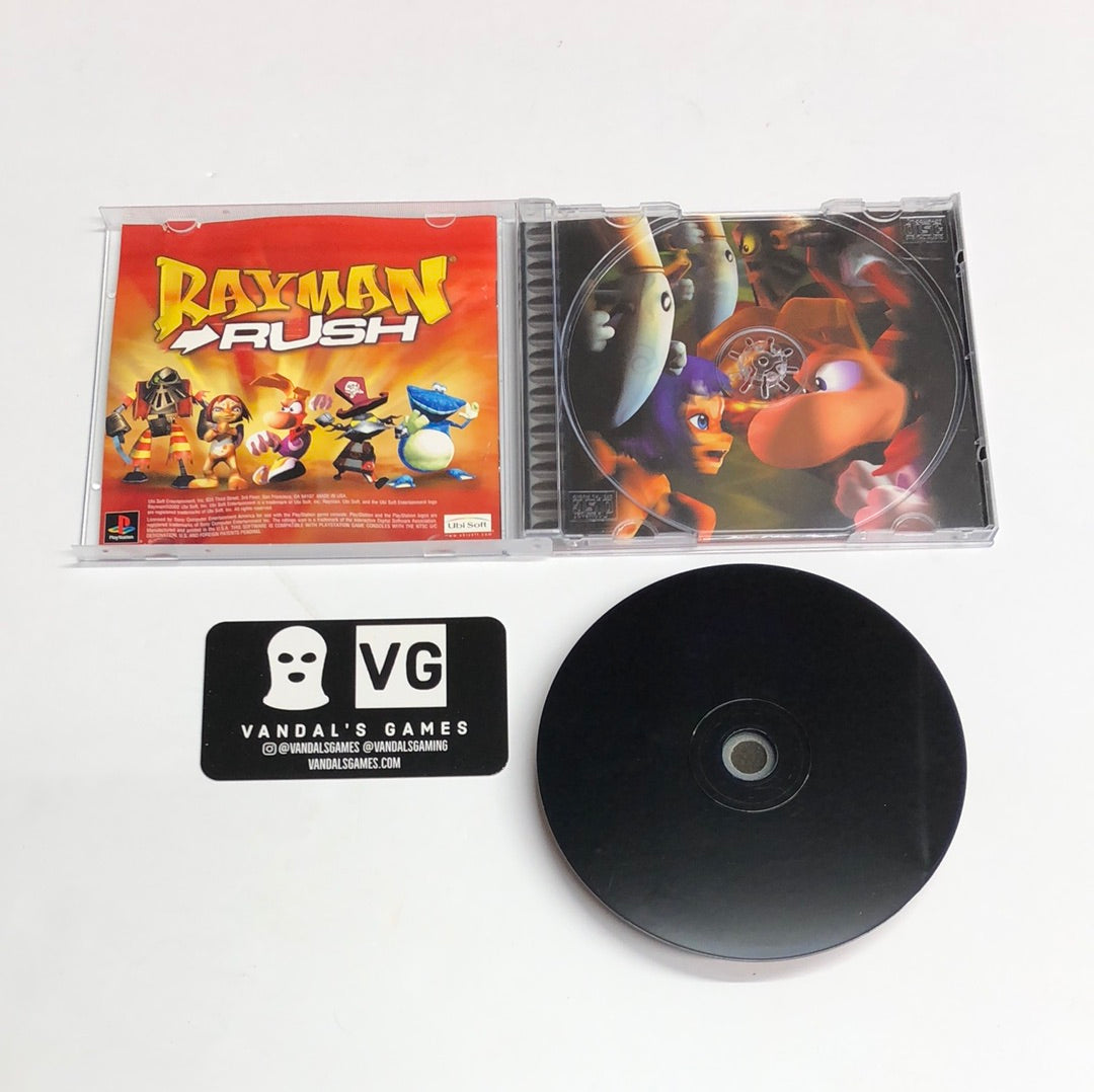 Ps1 - Rayman Rush New Case Sony PlayStation 1 Complete #111