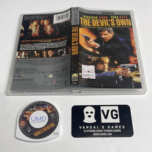 Psp Video - The Devil's Own Sony PlayStation Portable UMD W/ Case #111