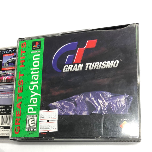 Ps1 - Gran Turismo Greatest Hits Sony PlayStation 1 W/ Case #2780