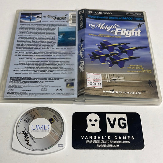 Psp Video - The Magic of Flight Sony PlayStation Portable UMD W/ Case #111